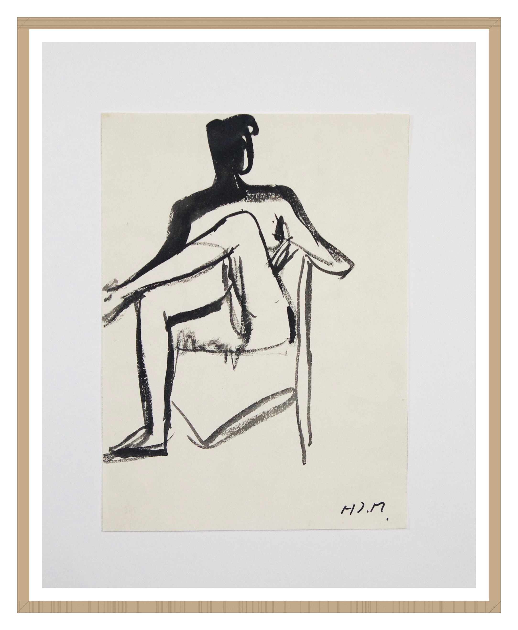 Sitzender Männerakt – 다른 뷰 1