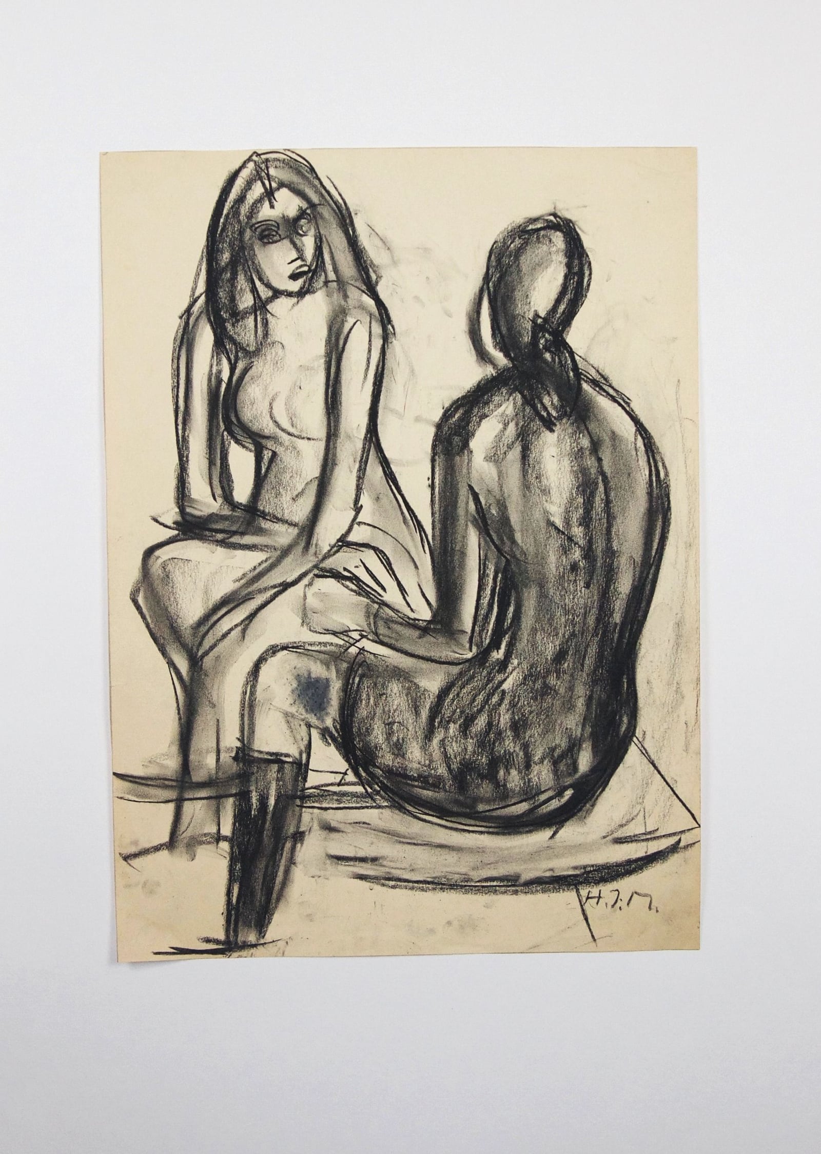 Zwei Akte, Vorher-/ Rückenansicht – More views 1