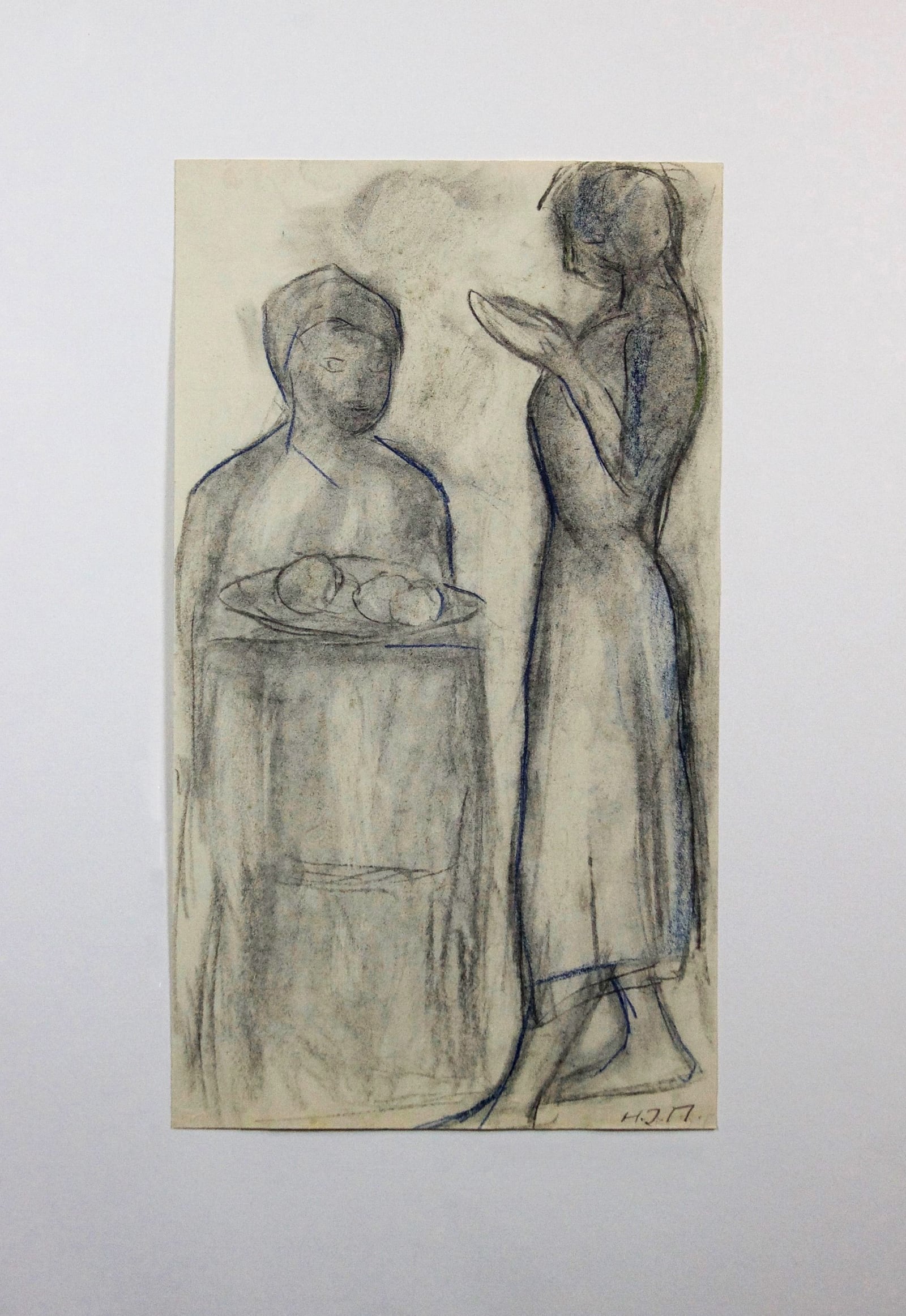 Zwei Figuren mit Obstschale – More views 1