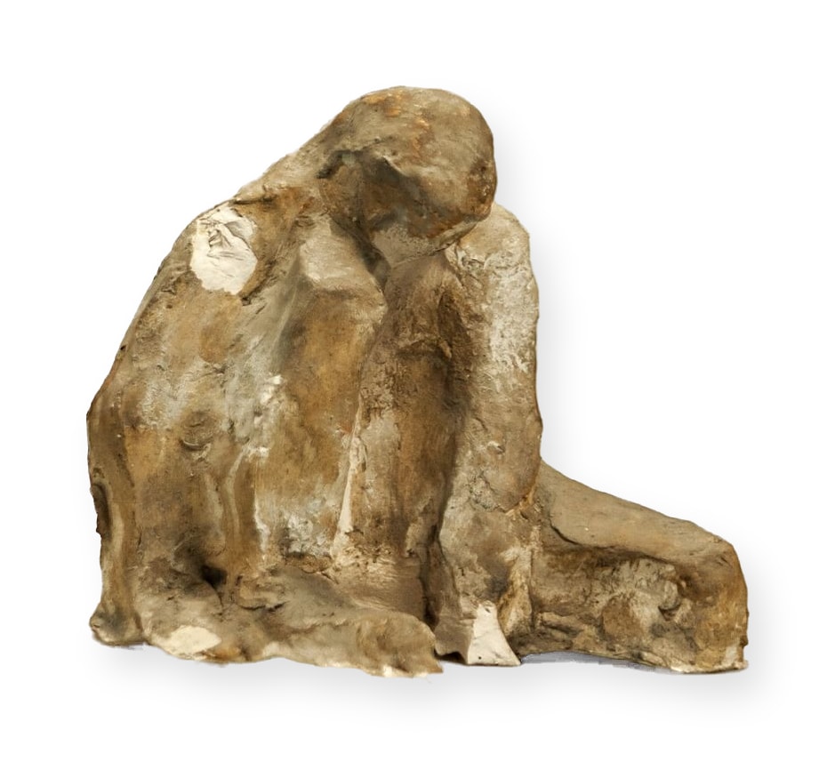 Sitzendes Mädchen – Meer aanzichten 1