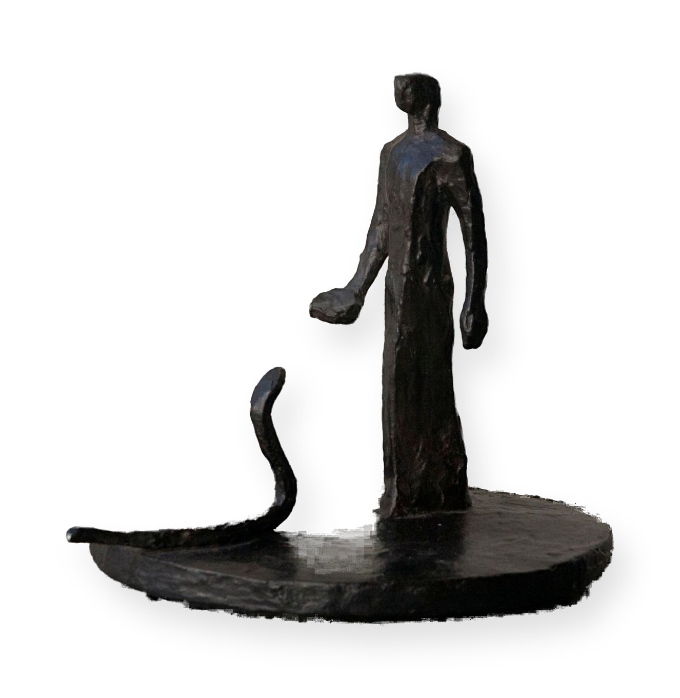 Kleine Figur mit Schale und Schlange – Altre viste 1